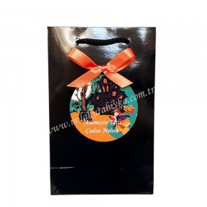 Cadı Temalı Karton Çanta